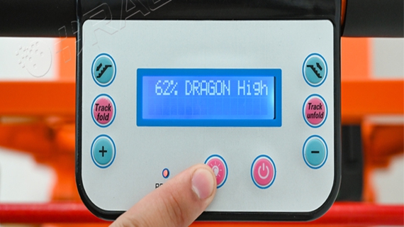 Only 8 buttons on the panel easy to operate