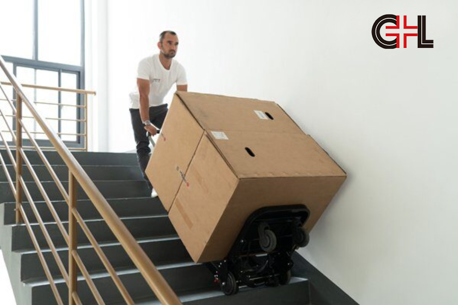 Motorized-stair-climbing-dolly